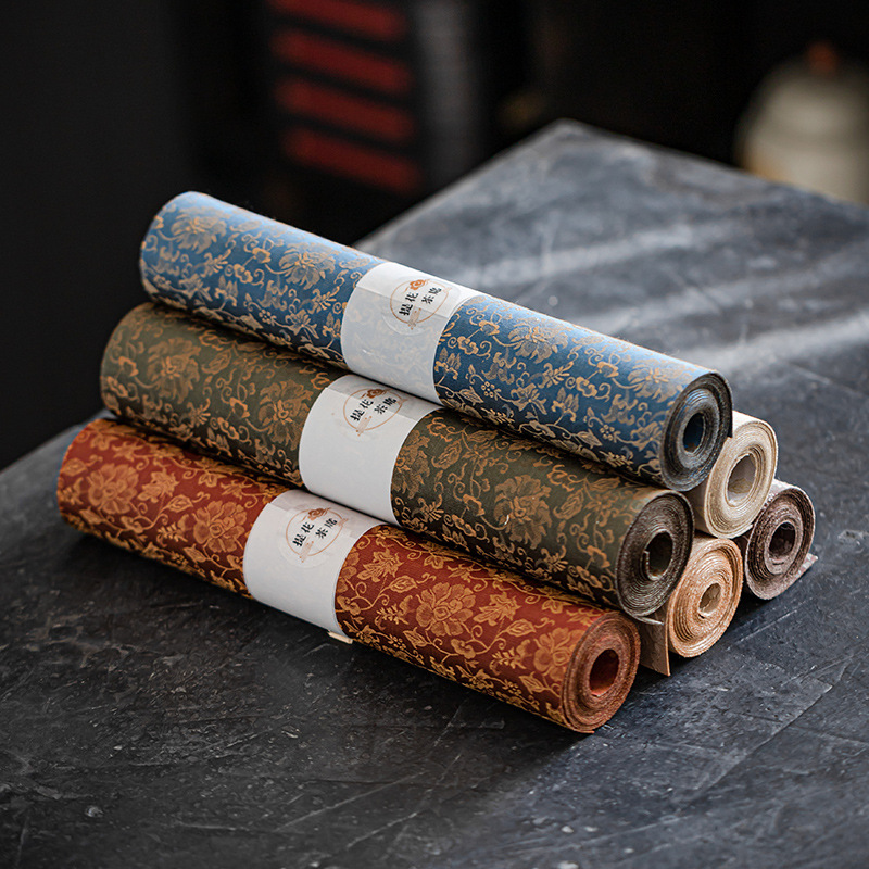 Table Runner - Tangled taplak meja makan sutra elegan,