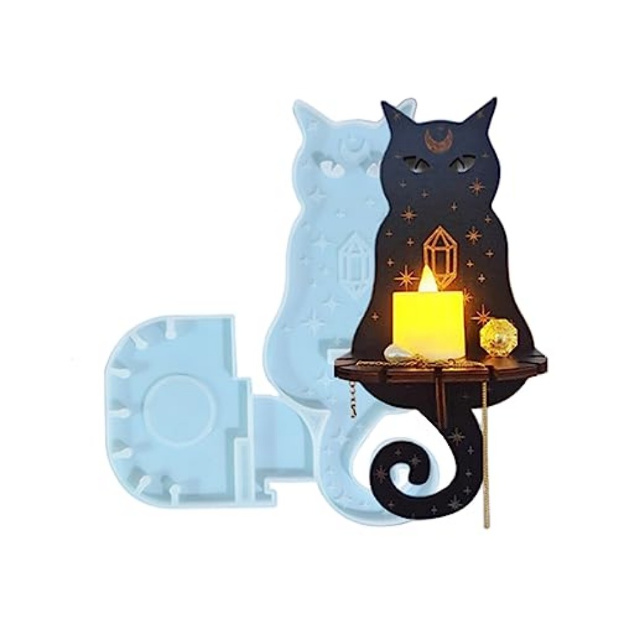 Cetakan Resin Silikon, Cetakan - Candle Holder Decor ulasan dan harga