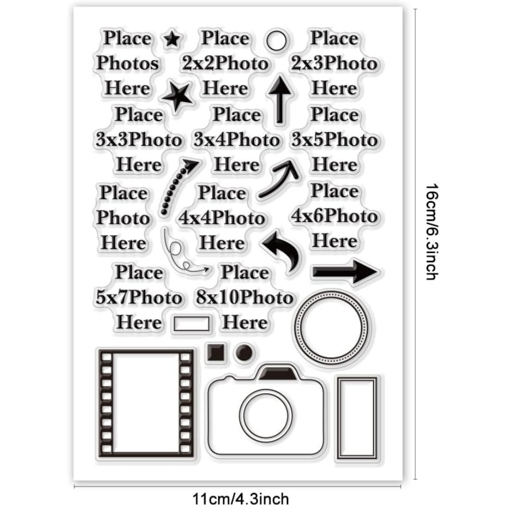 Tempatkan Foto Di Sini Stempel - Picture Frame ulasan dan harga
