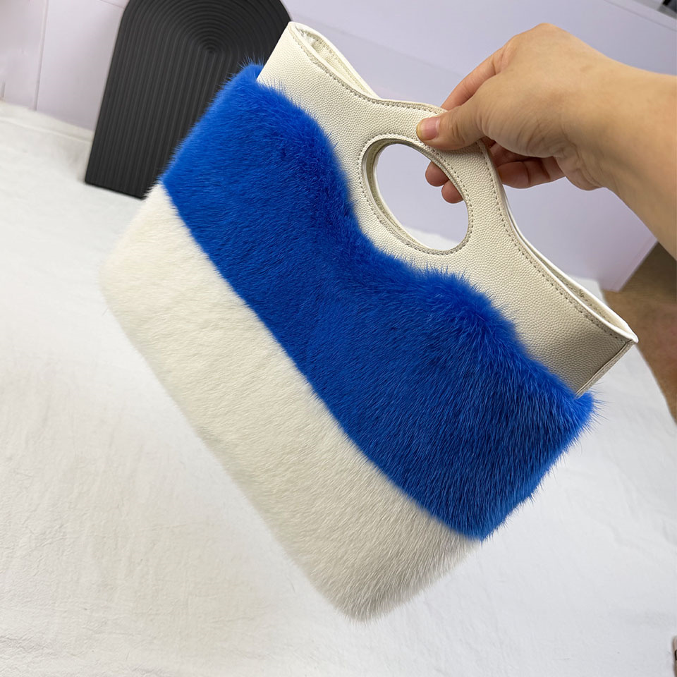 Tas Tote Bulu Mink Mewah Tas T - Interior Design High End ulasan dan harga
