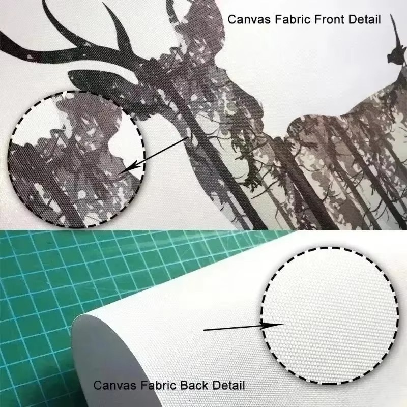 (TANPA Bingkai 3PCS) - 2D Flat - Abstract Canvas Set ulasan dan harga