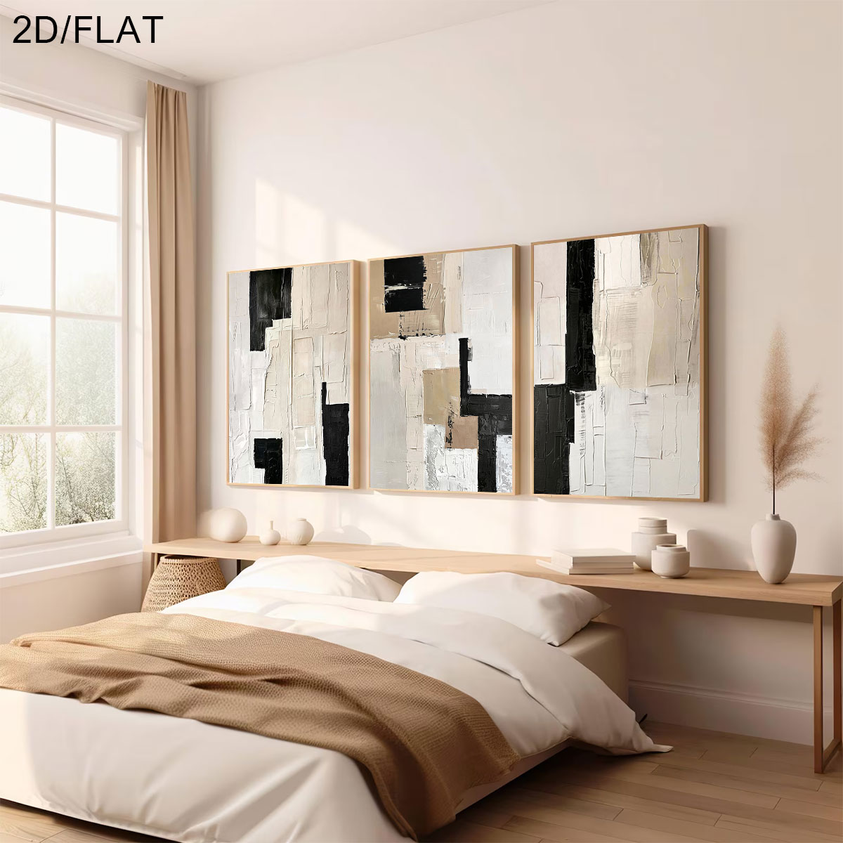 3PCS Tanpa Bingkai, 3pcs/Set P - Abstract Canvas Set ulasan dan harga