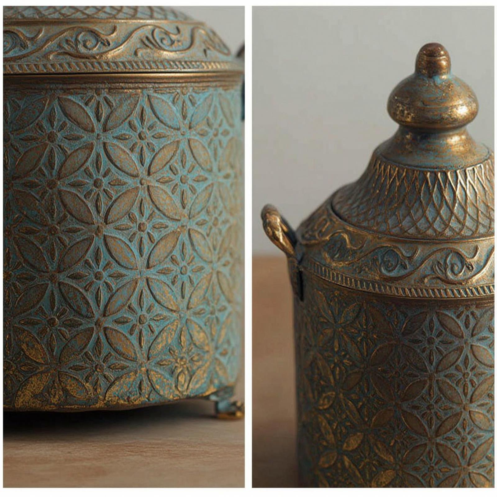 Vas Bunga Besi Dekoratif Antik - Vase Decor ulasan dan harga