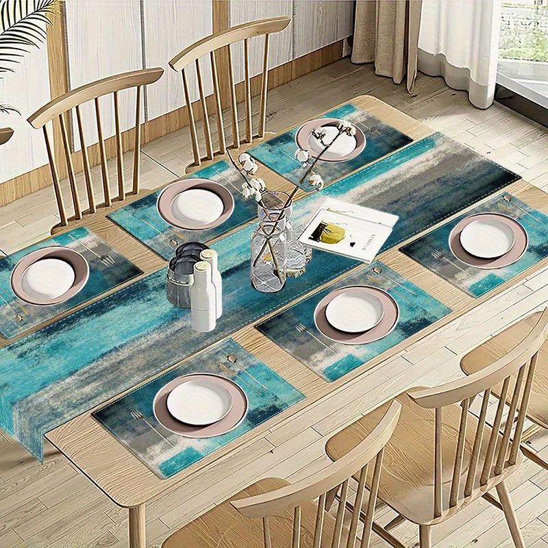 VIKAMA Morandi Set Alas Meja T - Table Runner ulasan dan harga