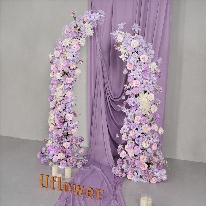 Bunga Lili Ungu Pink 5D Uflowe - Table Runner ulasan dan harga