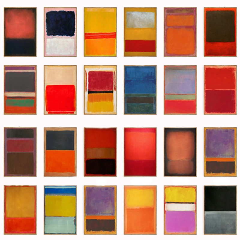 Dekorasi dinding, set Poster M - Abstract Canvas Set ulasan dan harga